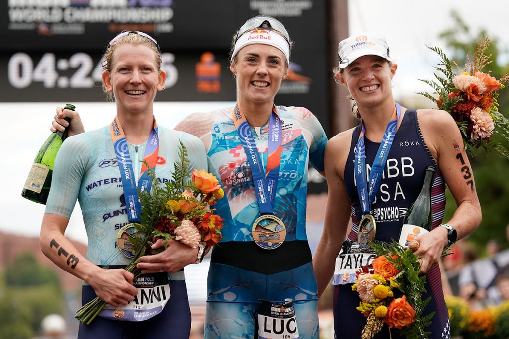 Ironman 70.3 World Championship 2021 Women's Podium